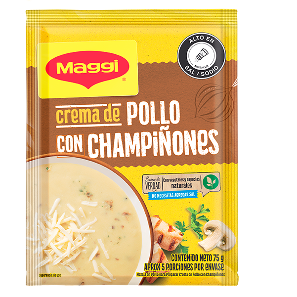 Crema de Pollo con Champiñones MAGGI®