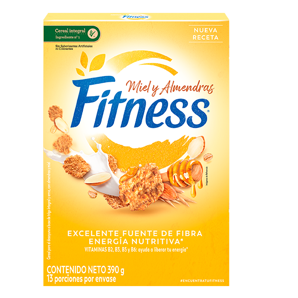 Front Cereal FITNESS® Miel y Almendras