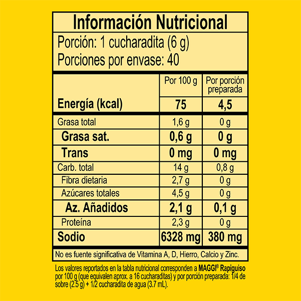  MAGGI® RAPIGUISO
