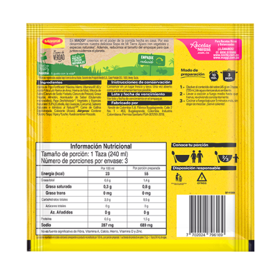 back MAGGI® Sopa de Ajiaco