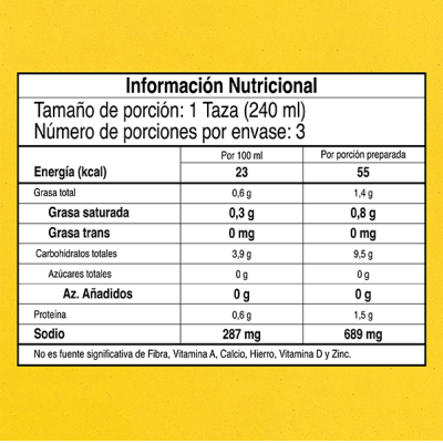 tabla MAGGI® Sopa de Ajiaco