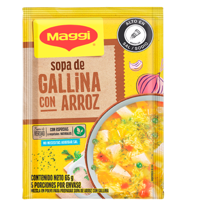 MAGGI® Sopa de Gallina con Arroz