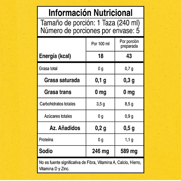 tabla MAGGI® Sopa de Gallina con Fideos 