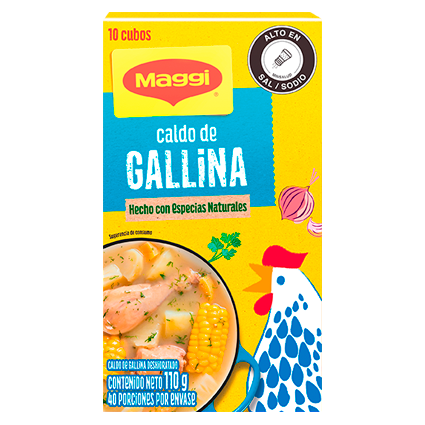 MAGGI® Caldo de gallina cubo​