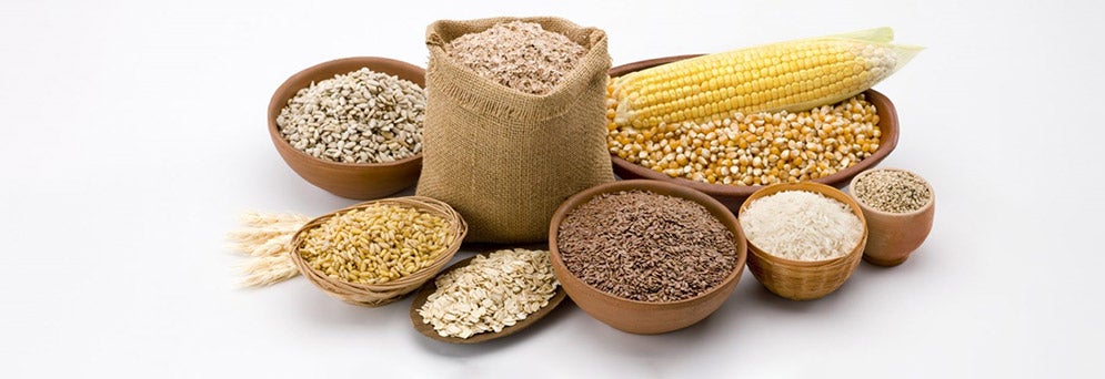 Alimentos como arroz, avena y semillas de girasol son fuente de vitaminas del complejo B