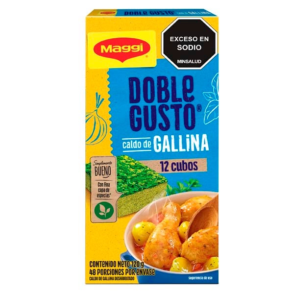 MAGGI® Caldo de gallina Doble Gusto