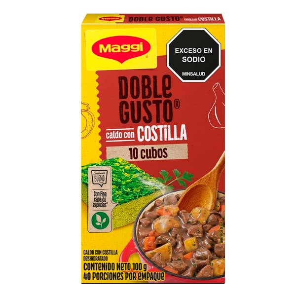 MAGGI® Caldo con Costilla Doble Gusto