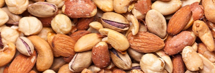 Pistachos, marañones, almendras, maní, nueces entre otros frutos secos mezclados