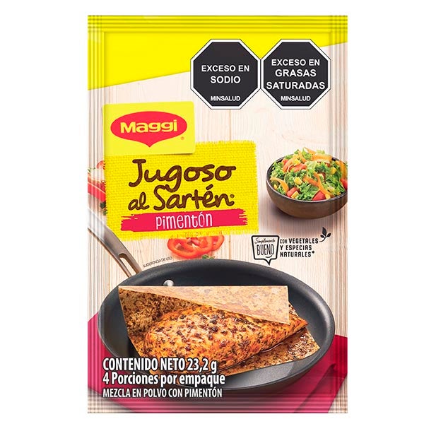 MAGGI® Jugoso al sartén® Pimentón