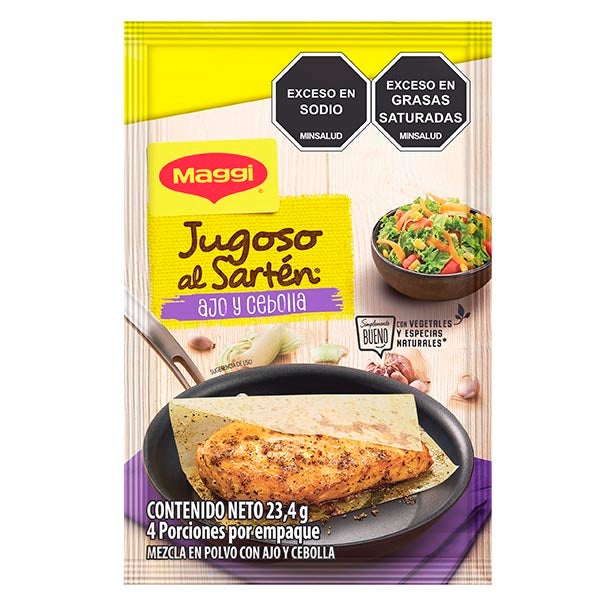 MAGGI® Jugoso al sartén® Ajo y Cebolla