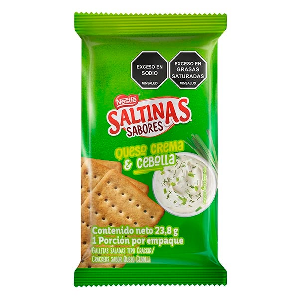  SALTINAS® Queso y Cebolla​