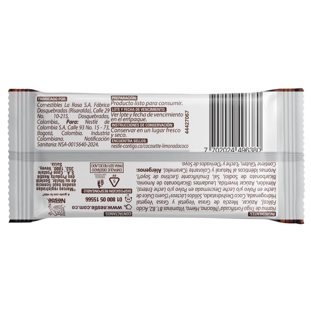 COCOSETTE® Limonada Coco
