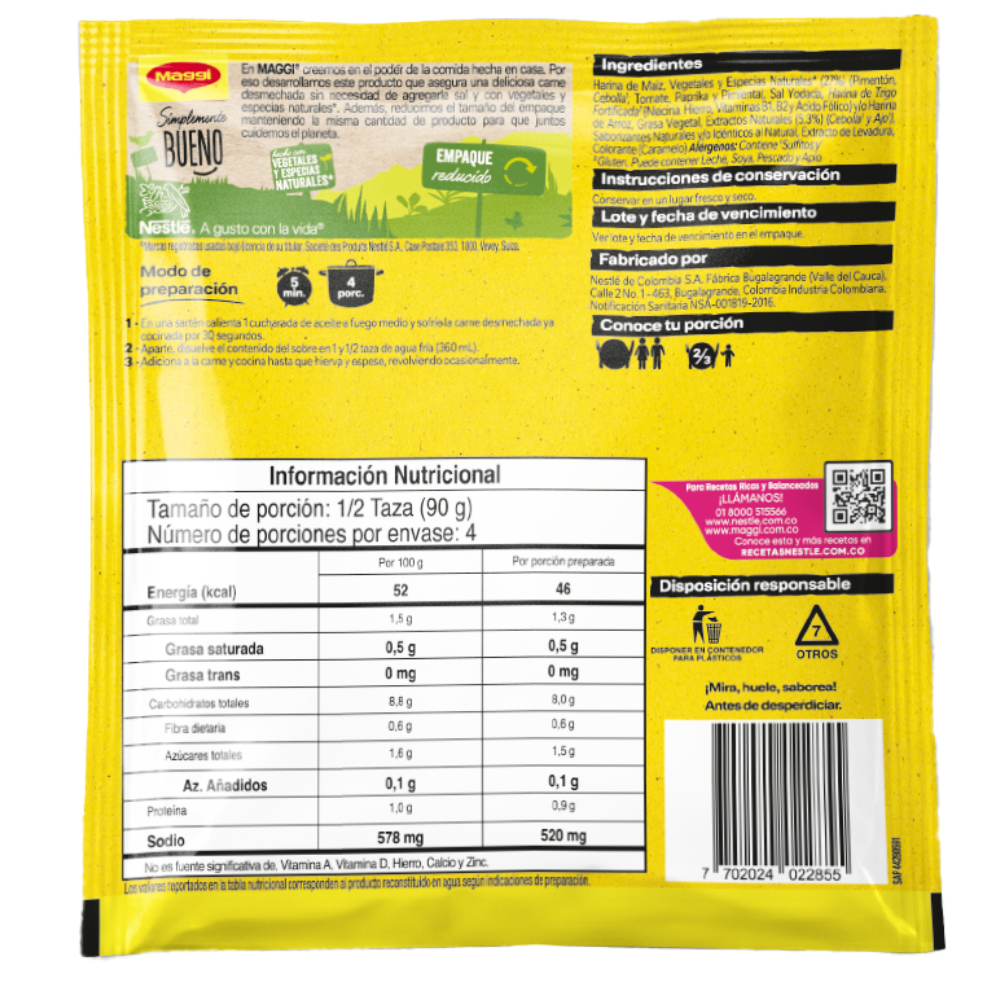 MAGGI® Base Carne Desmechada