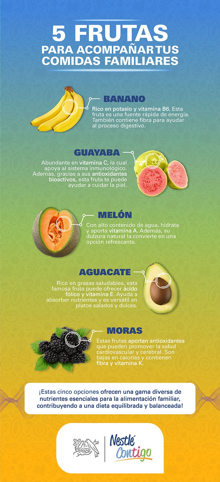 Infografía de los Alimentos