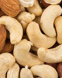 Almendras, marañones, nueces, avellanas y maní son frutos secos