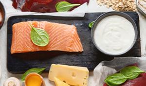 Salmón, hígado, sardinas y productos lácteos fuentes de calcio y vitamina D