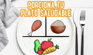 Porciona tu plato saludable